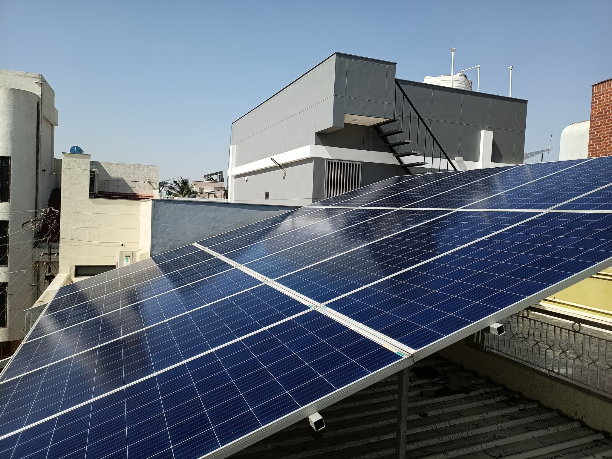 Industrial Solar Farm Cleaning Service